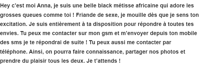 tchat avec black